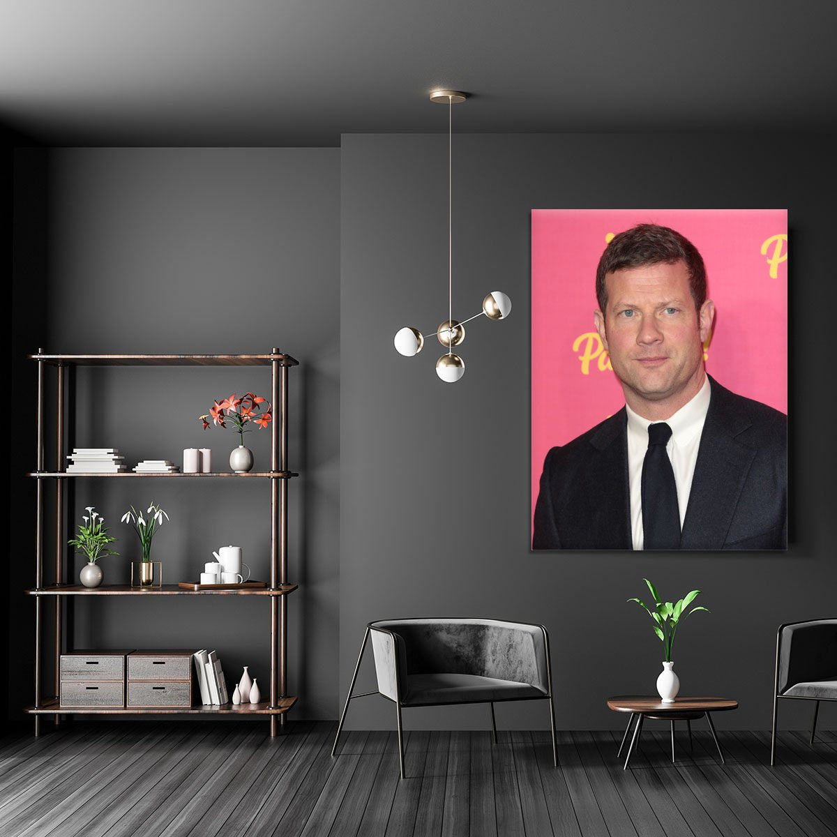 Dermot O Leary Canvas Print or Poster