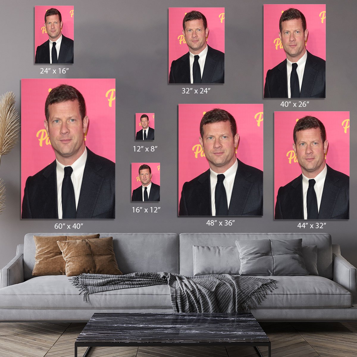 Dermot O Leary Canvas Print or Poster