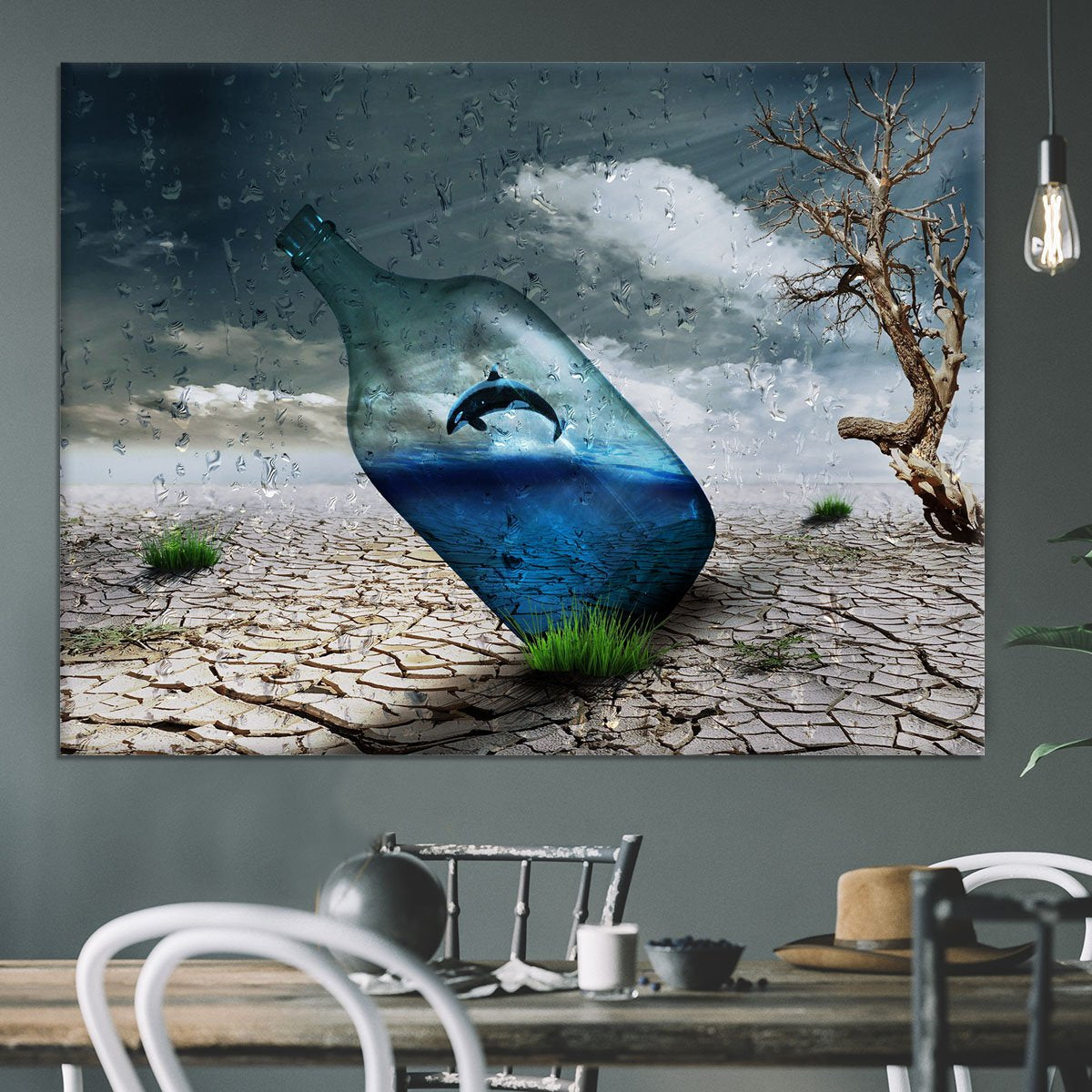 Desert In A Bottle Canvas Print or Poster