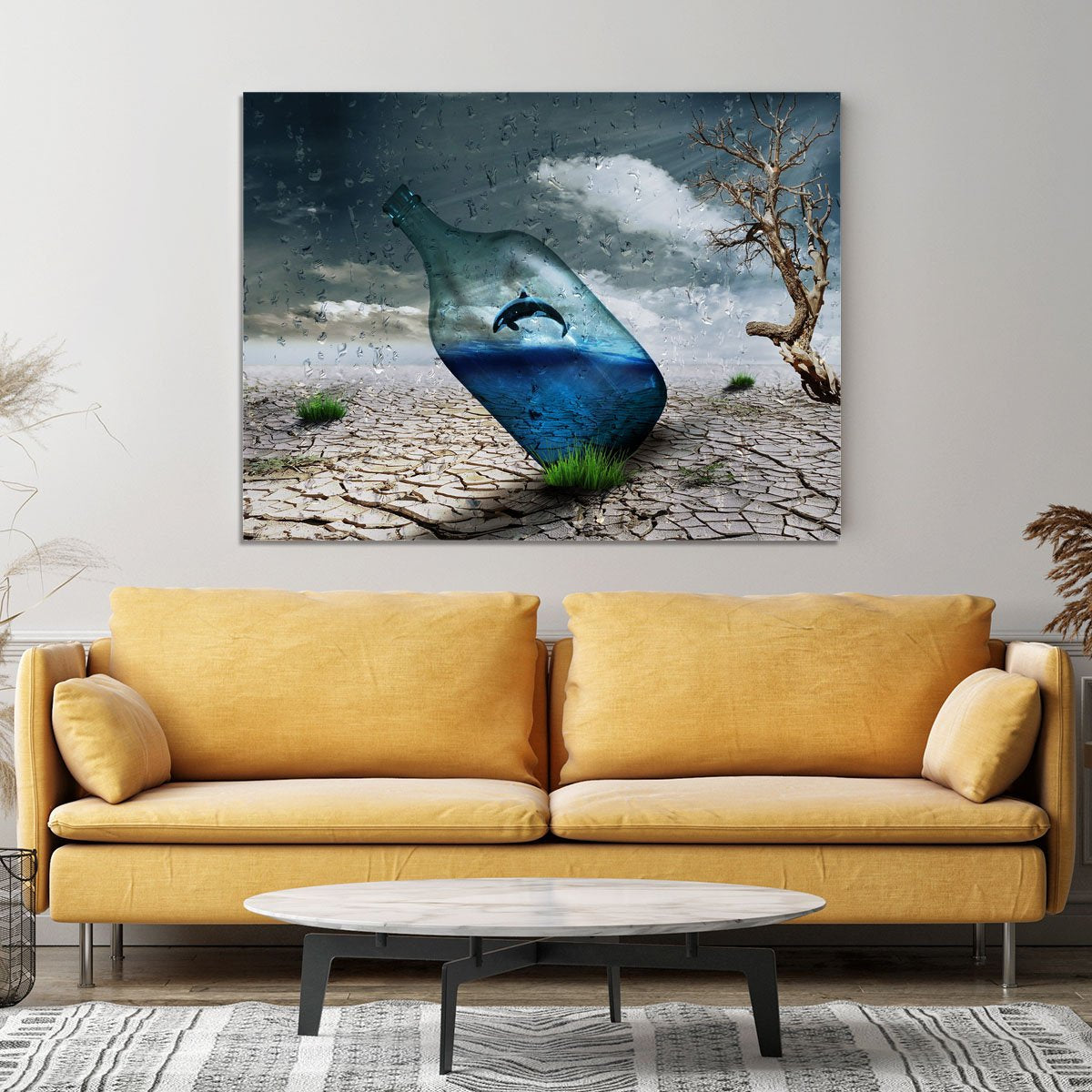 Desert In A Bottle Canvas Print or Poster