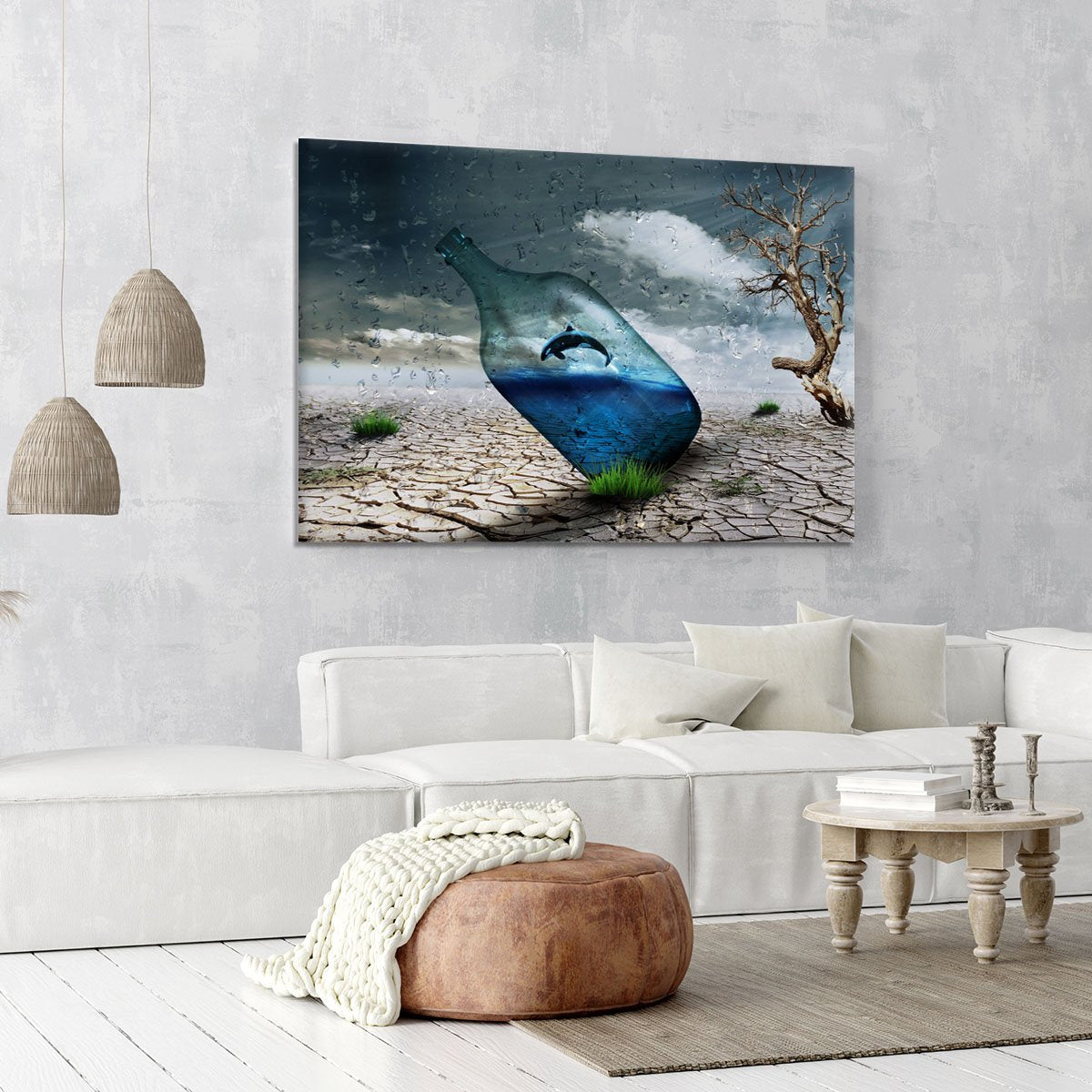 Desert In A Bottle Canvas Print or Poster