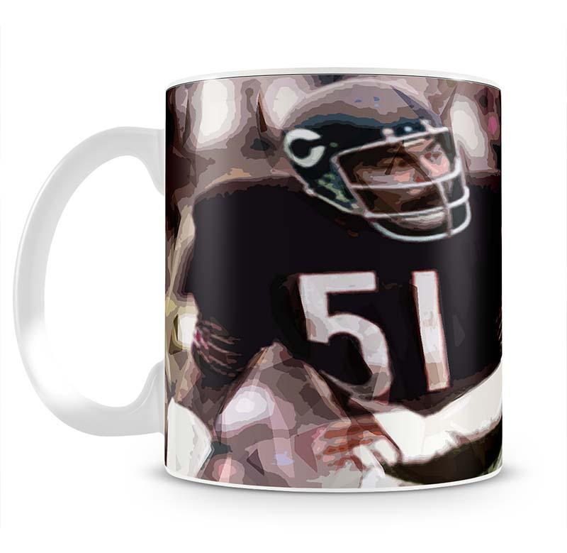 Dick Butkus Chicago Bears Mug - Canvas Art Rocks - 2