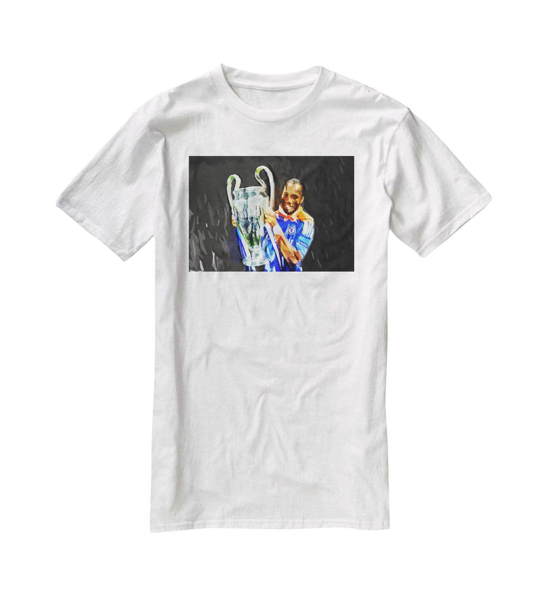 Didier Drogba Champions League T-Shirt - Canvas Art Rocks - 5