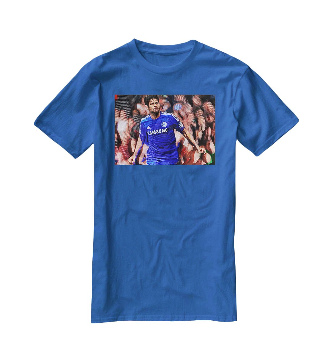 Diego Costa Chelsea T-Shirt - Canvas Art Rocks - 2