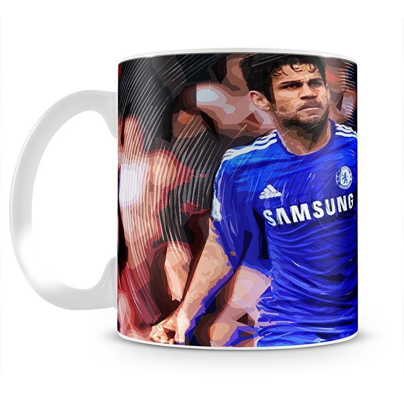 Diego Costa Chelsea Mug - Canvas Art Rocks - 2