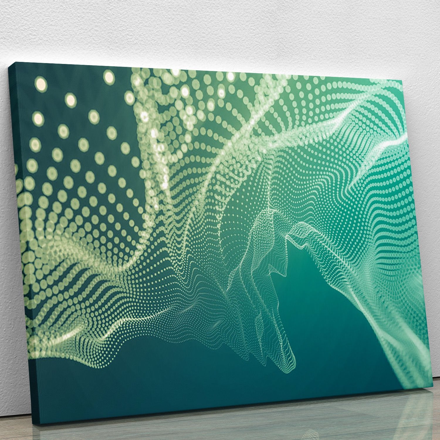 Dimensional Dots Canvas Print or Poster