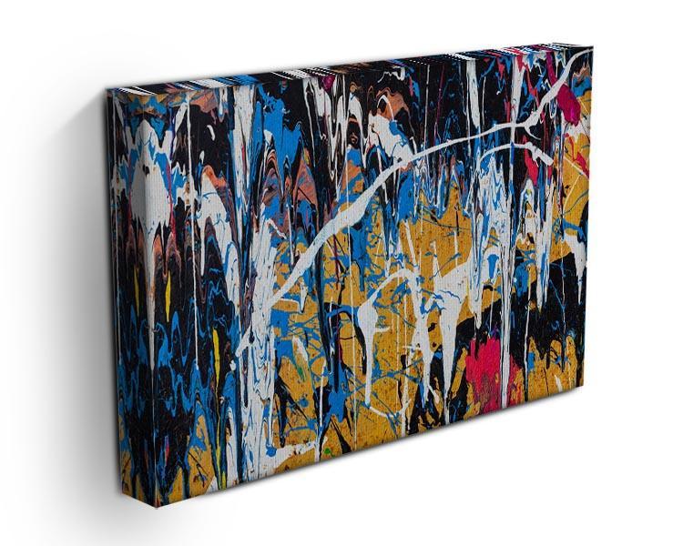 Dripping paint graffiti Canvas Print or Poster - Canvas Art Rocks - 3
