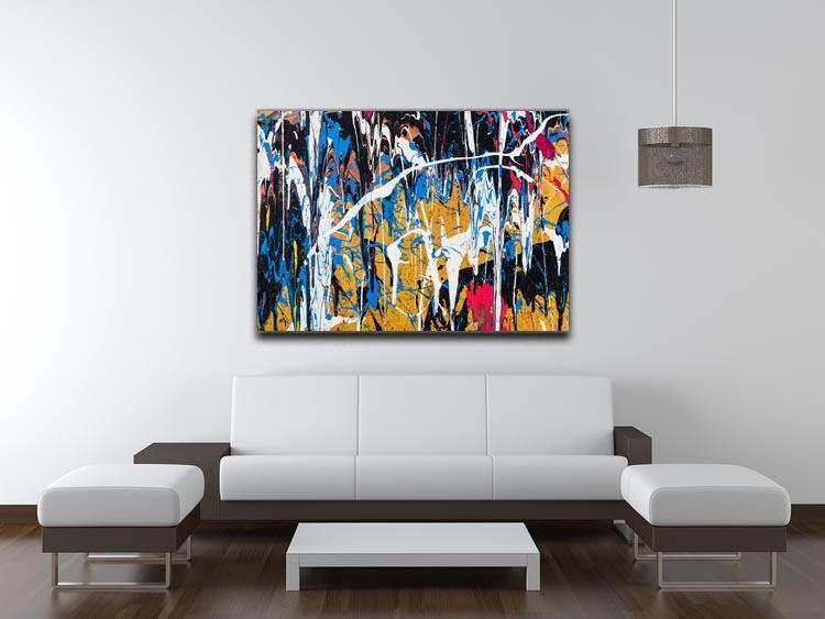 Dripping paint graffiti Canvas Print or Poster - Canvas Art Rocks - 4