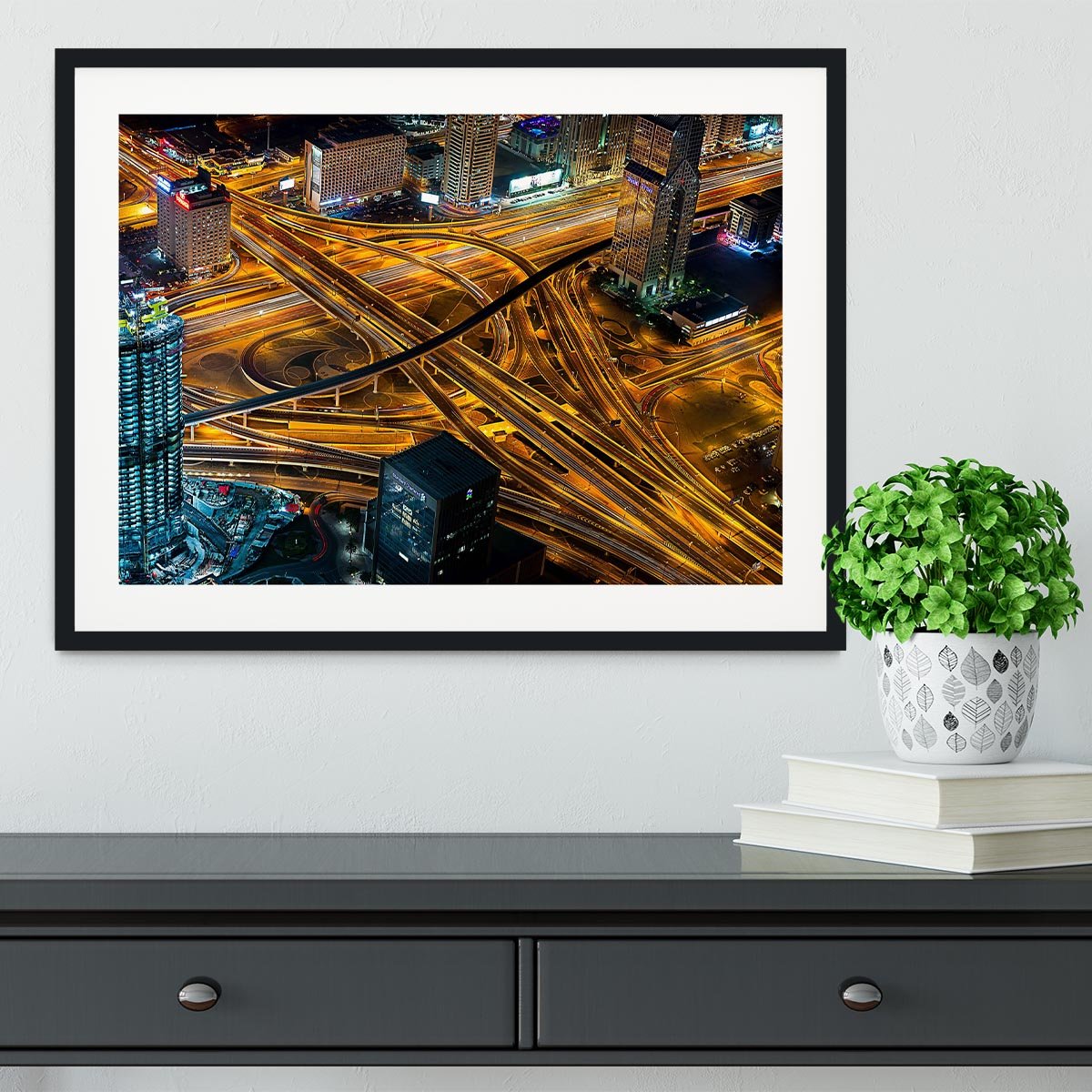 Dubai Framed Print - Canvas Art Rocks - 1