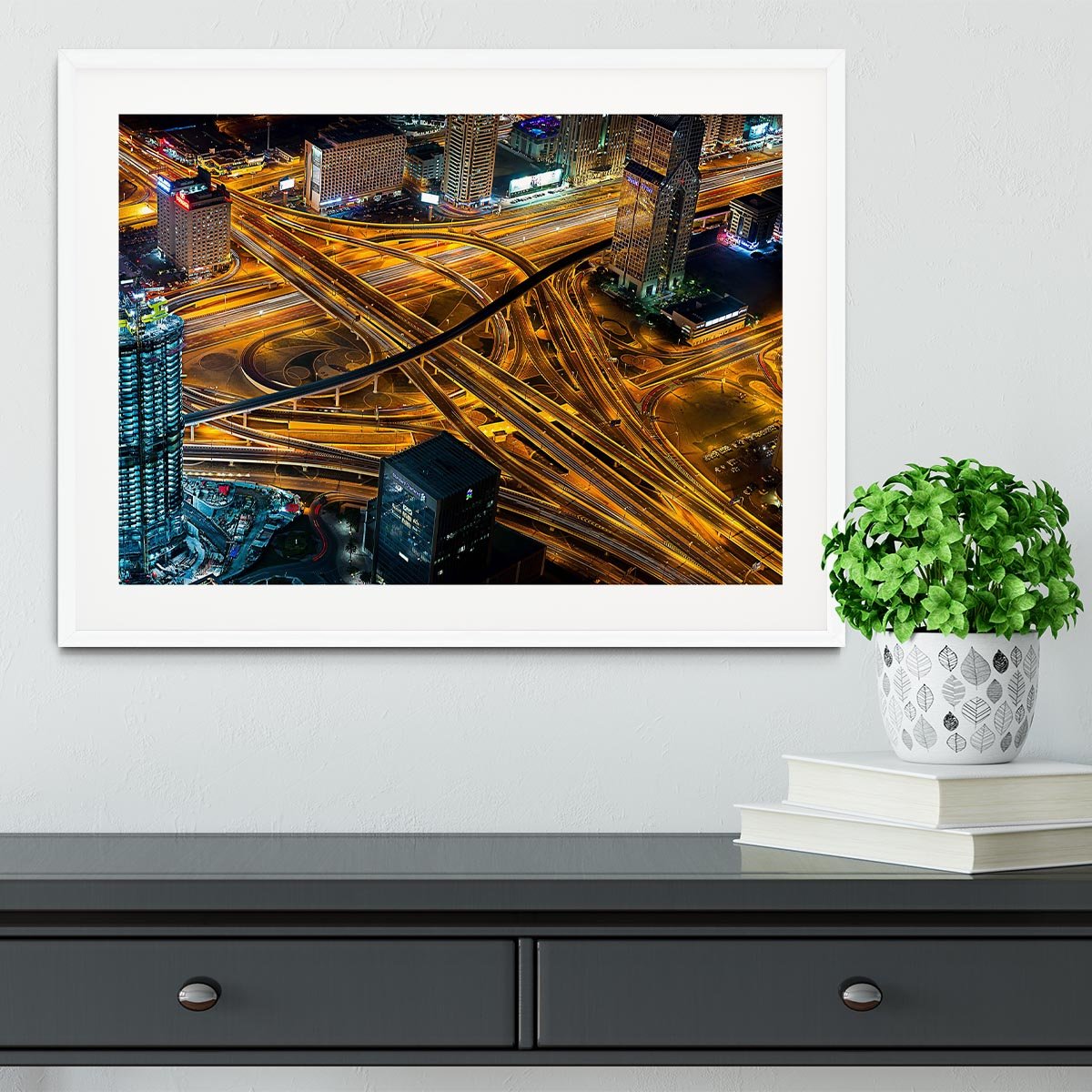 Dubai Framed Print - Canvas Art Rocks - 5