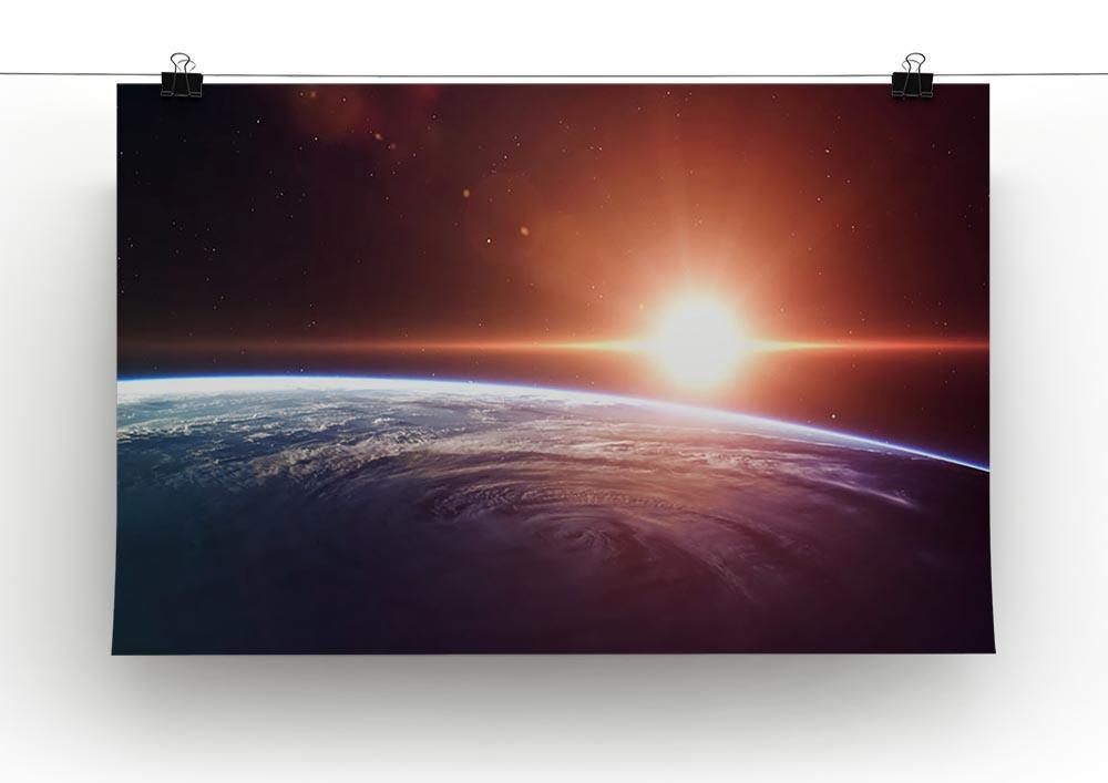 Earth Sunrise Canvas Print or Poster - Canvas Art Rocks - 2