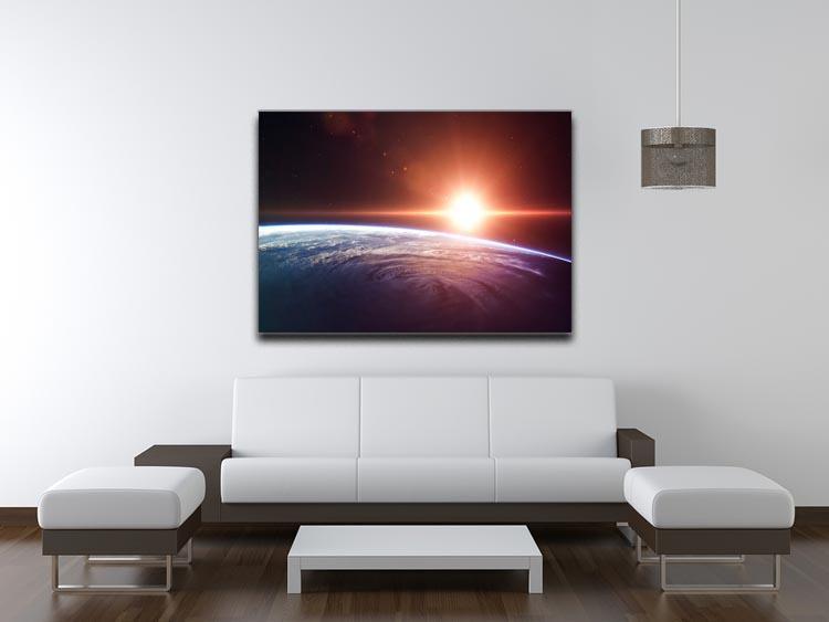Earth Sunrise Canvas Print or Poster - Canvas Art Rocks - 4