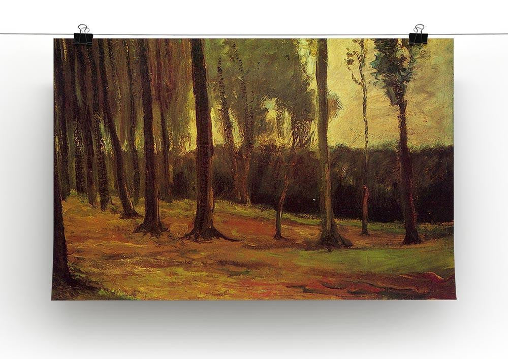 Edge of a Wood by Van Gogh Canvas Print & Poster - Canvas Art Rocks - 2