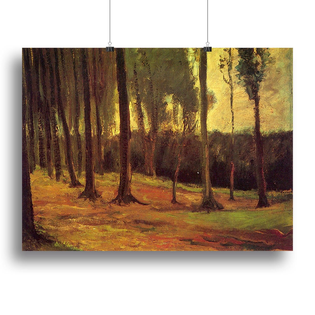 Edge of a Wood by Van Gogh Canvas Print or Poster