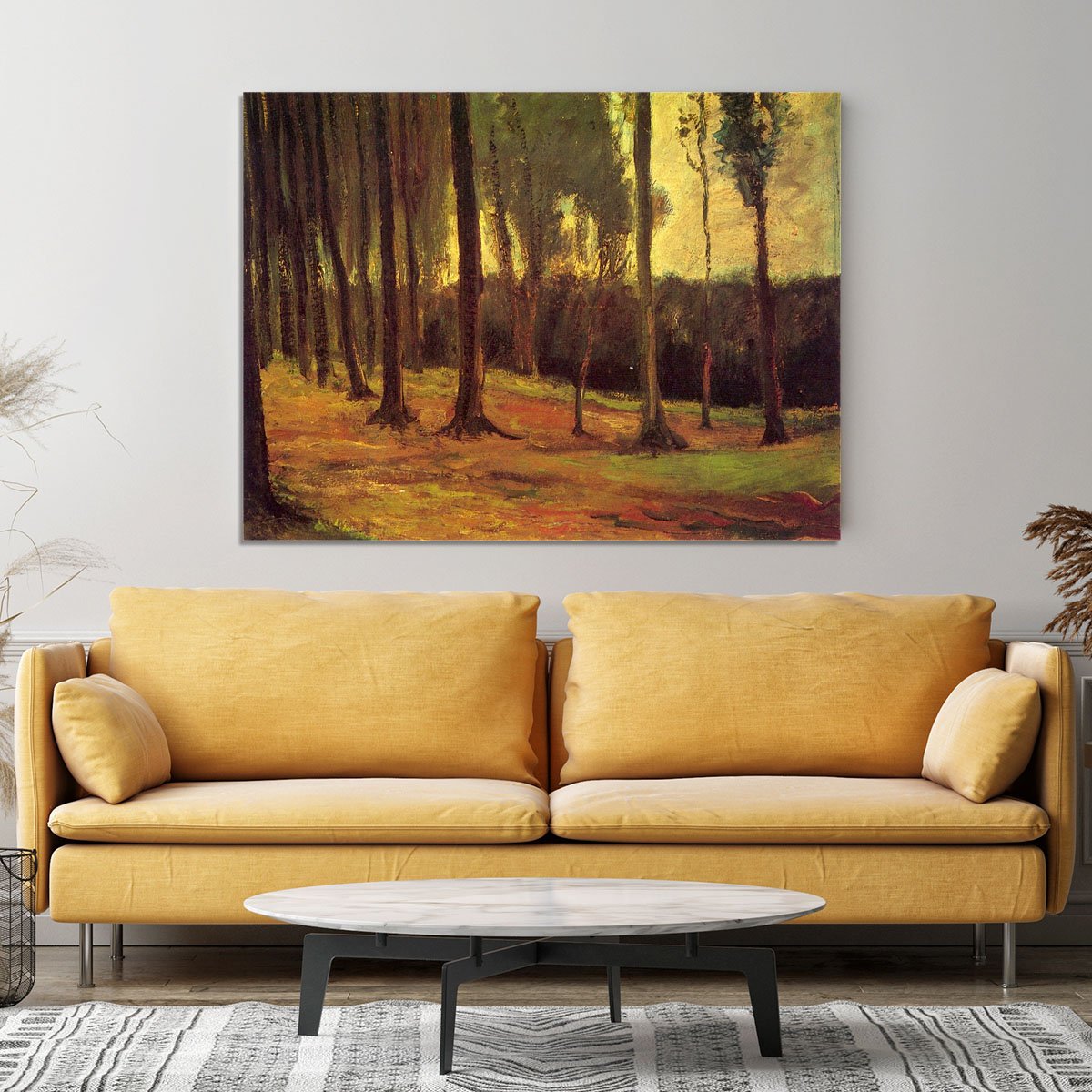 Edge of a Wood by Van Gogh Canvas Print or Poster