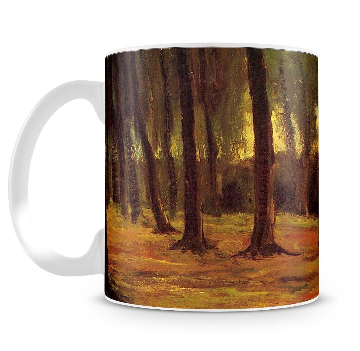 Edge of a Wood by Van Gogh Mug - Canvas Art Rocks - 4