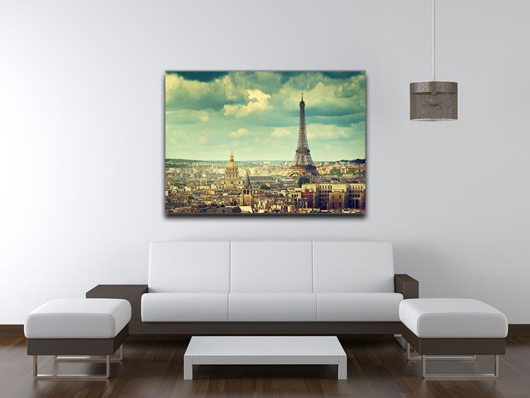 Eiffel tower Paris France Canvas Print or Poster - Canvas Art Rocks - 4