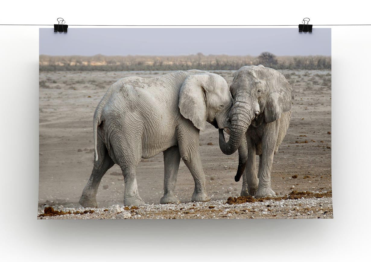 Elephant Print - Canvas Art Rocks - 2