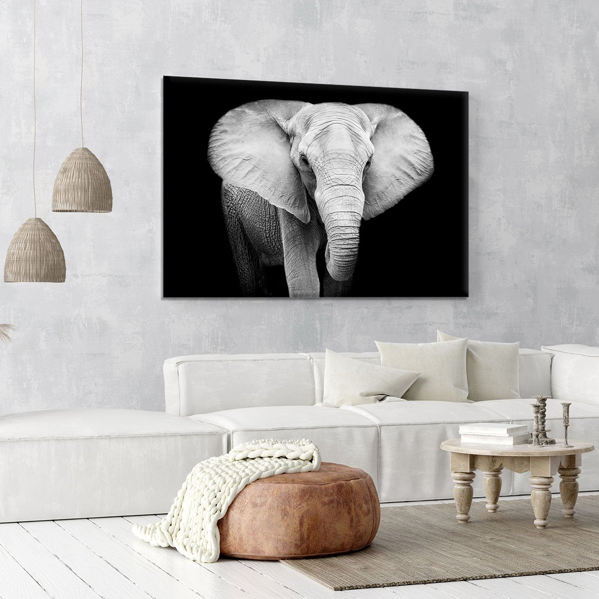 Elephant Canvas Print or Poster