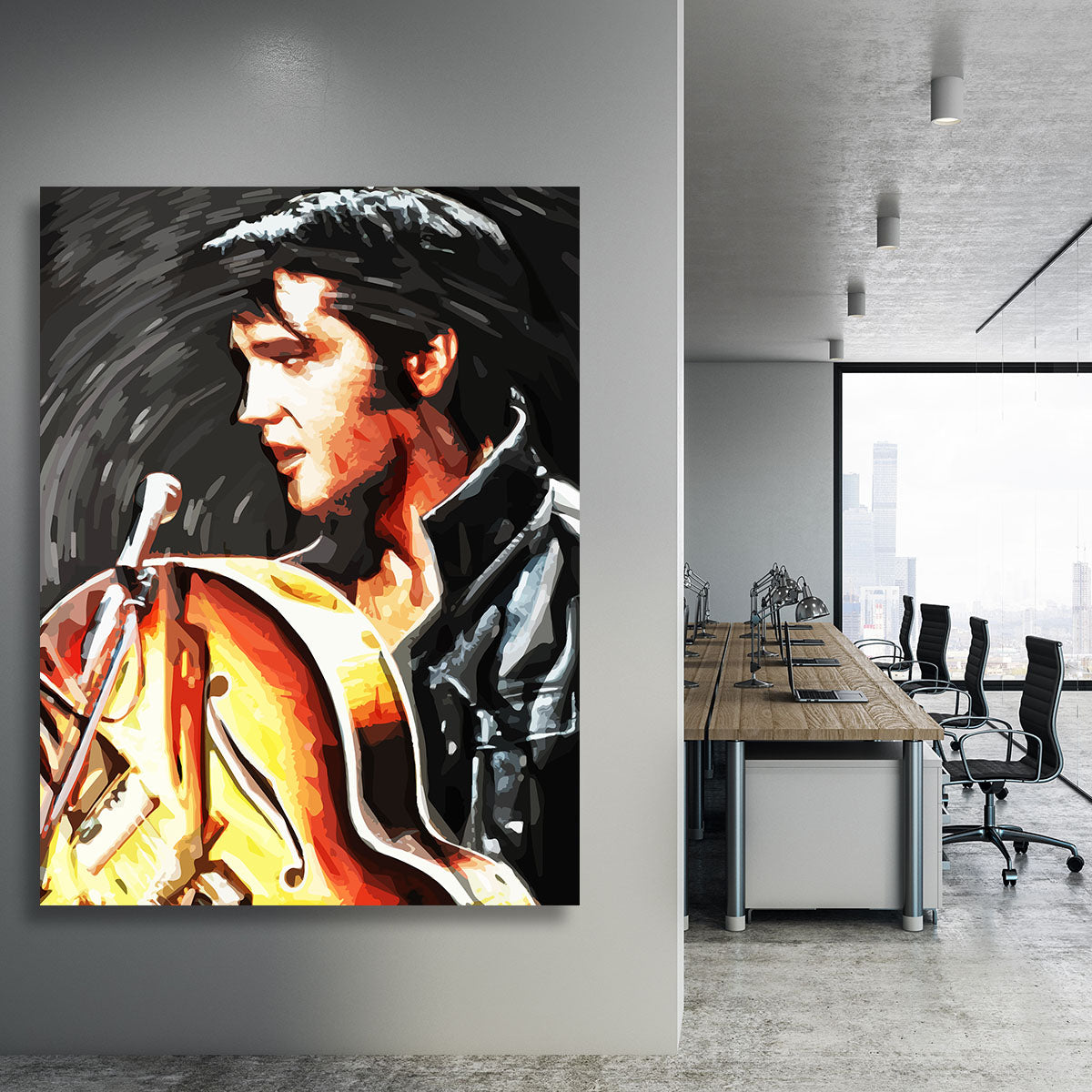 Elvis Presley Comeback Special Canvas Print or Poster - Canvas Art Rocks - 3