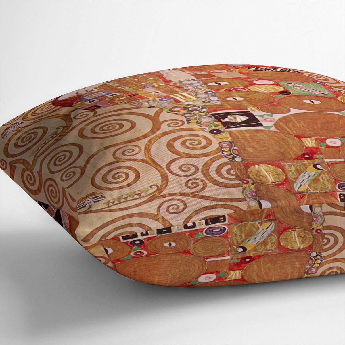 Embrace by Klimt Throw Pillow