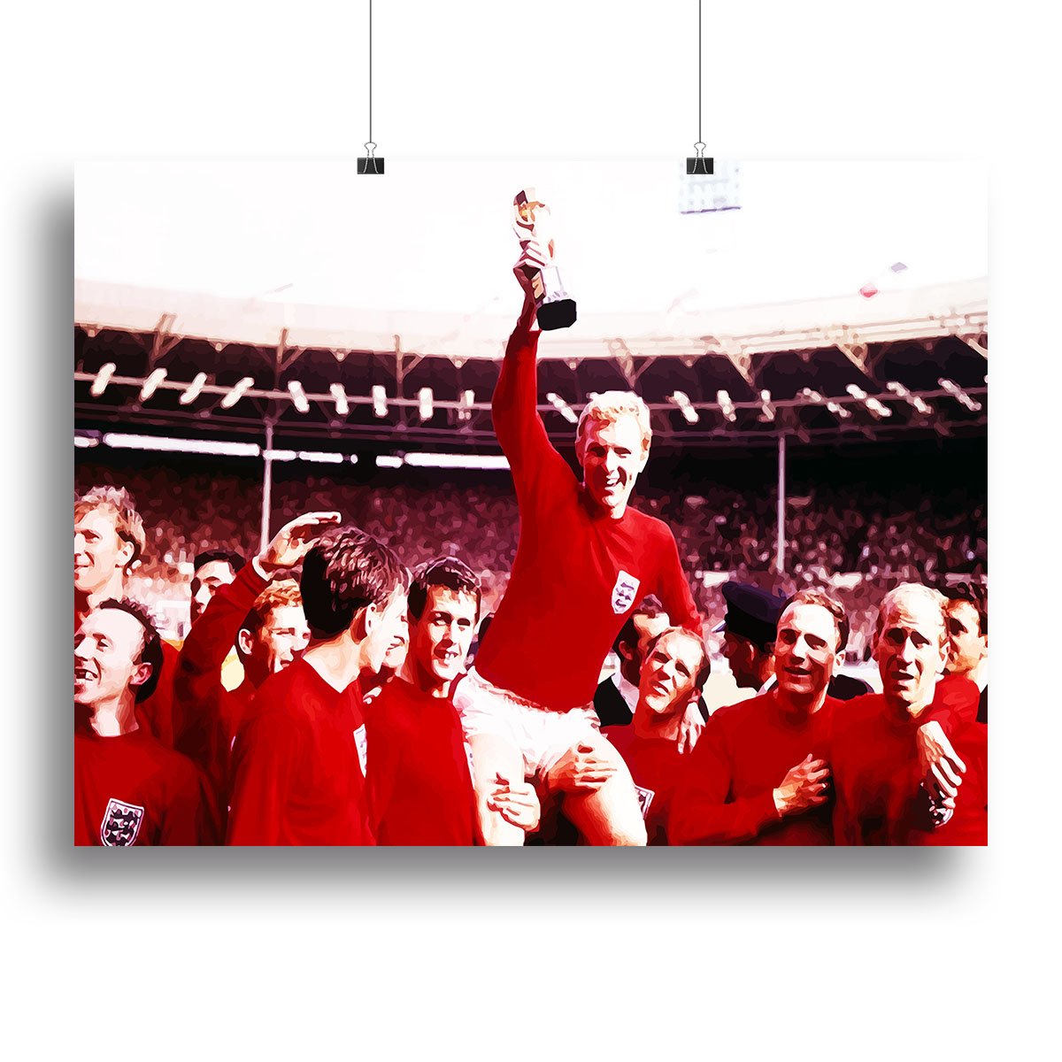 England World Cup 1966 Canvas Print or Poster