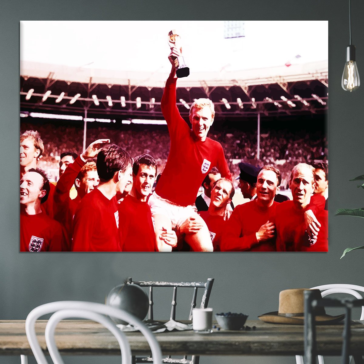 England World Cup 1966 Canvas Print or Poster