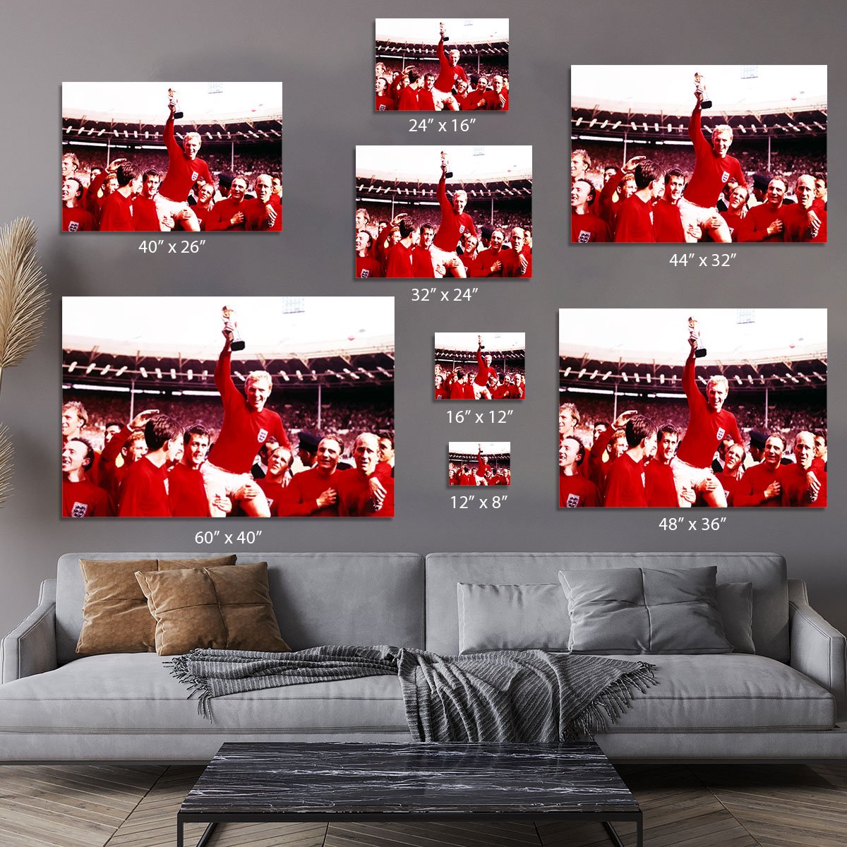 England World Cup 1966 Canvas Print or Poster
