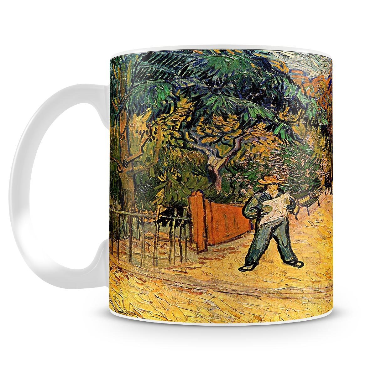 Entrance to the Public Park in Arles by Van Gogh Mug - Canvas Art Rocks - 4