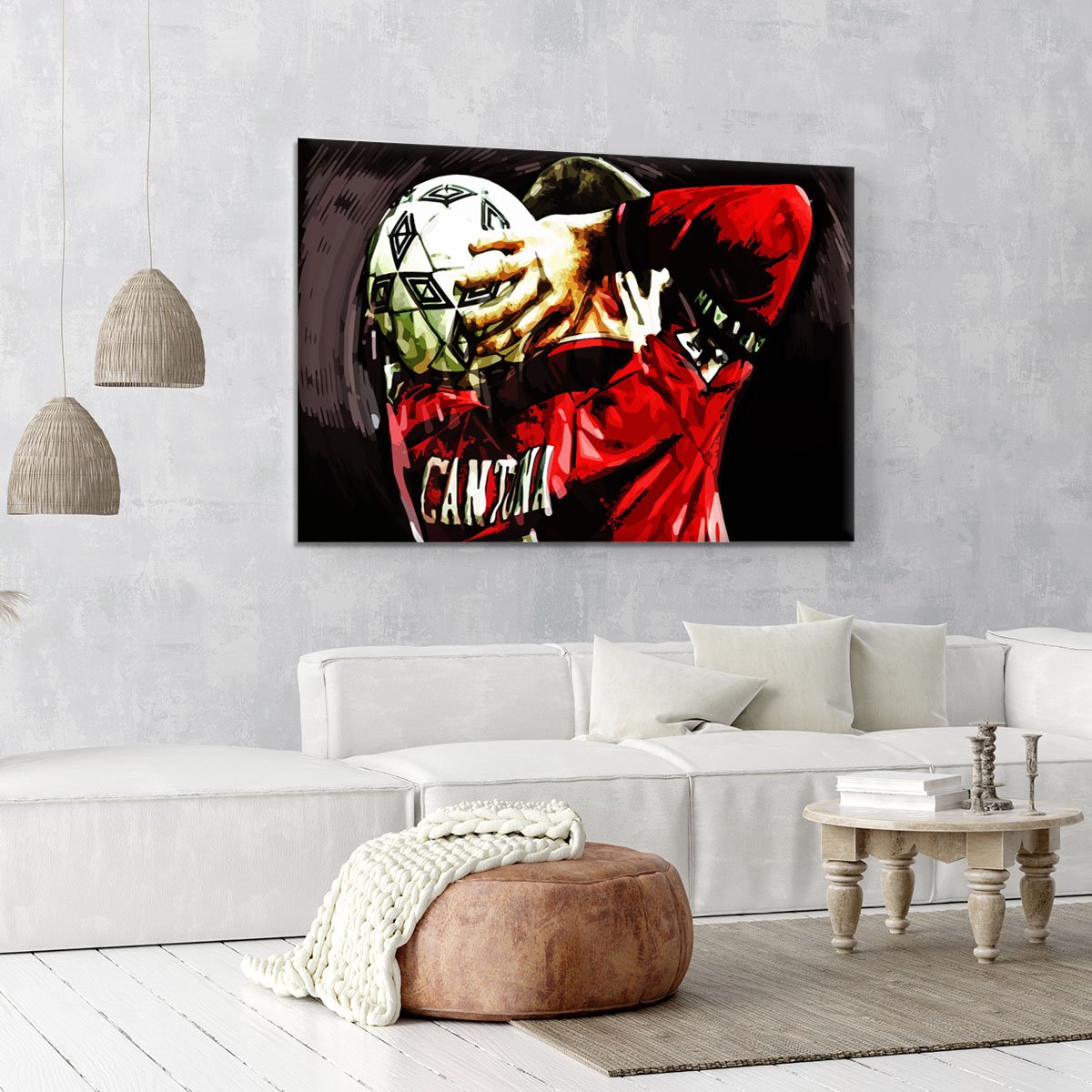Eric Cantona Canvas Print or Poster