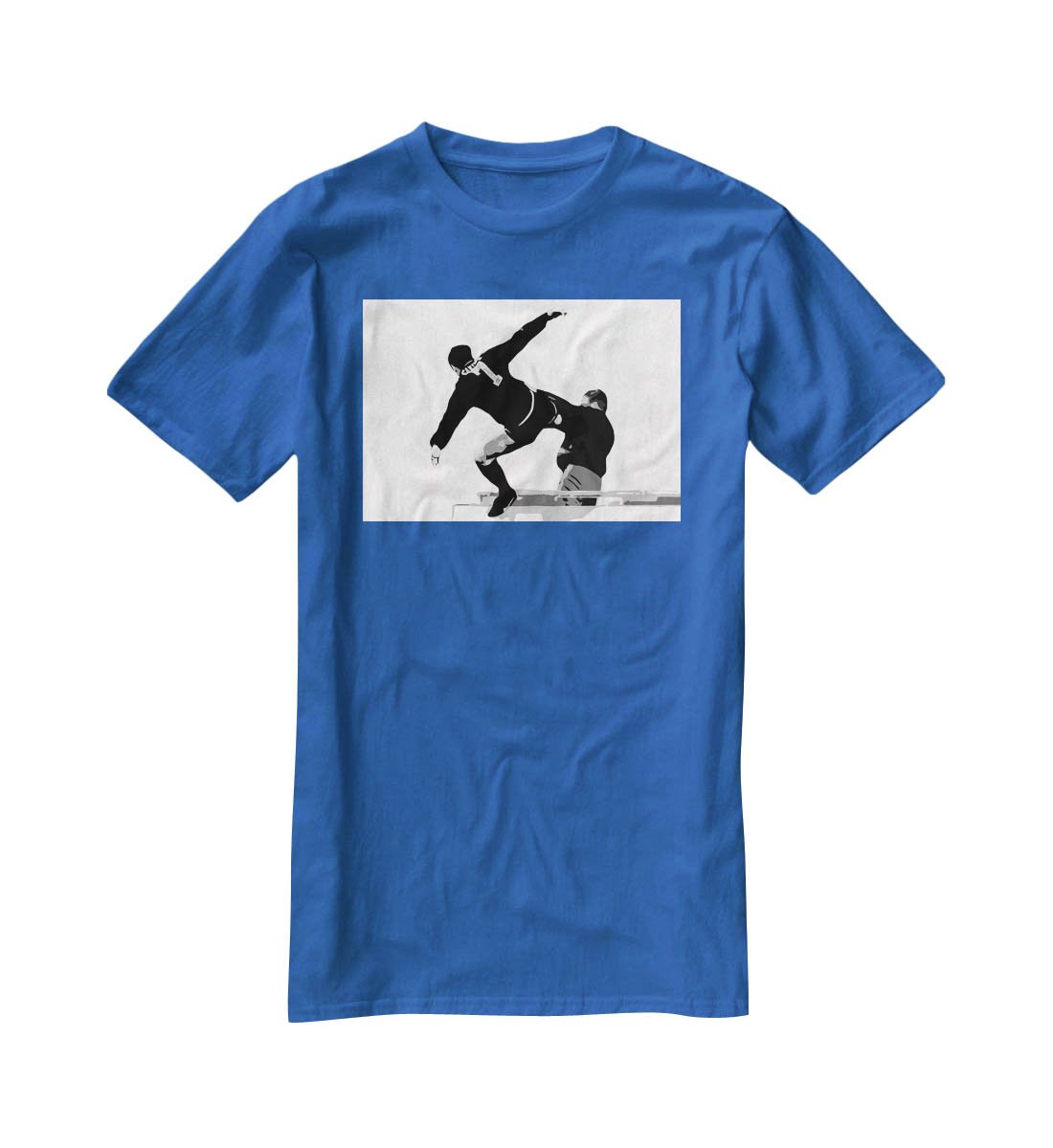 Eric Cantona Kick T-Shirt - Canvas Art Rocks - 2