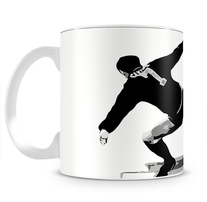 Eric Cantona Kick Mug - Canvas Art Rocks - 2