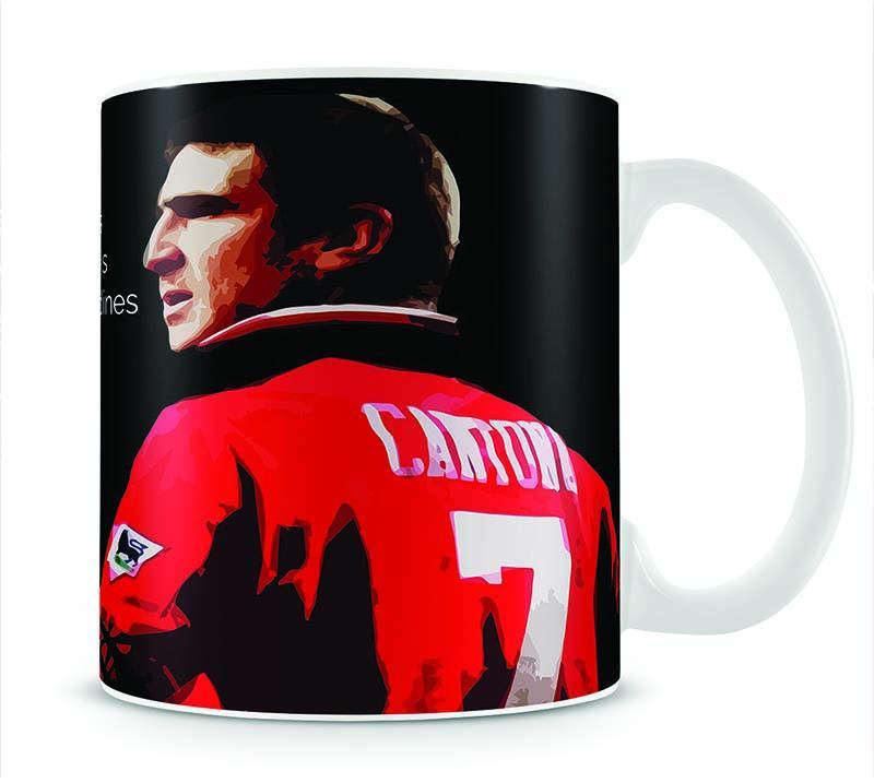 Eric Cantona Seagulls Mug - Canvas Art Rocks - 1