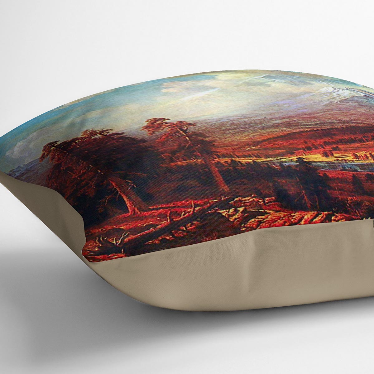 Estes Park by Bierstadt Cushion - Canvas Art Rocks - 2
