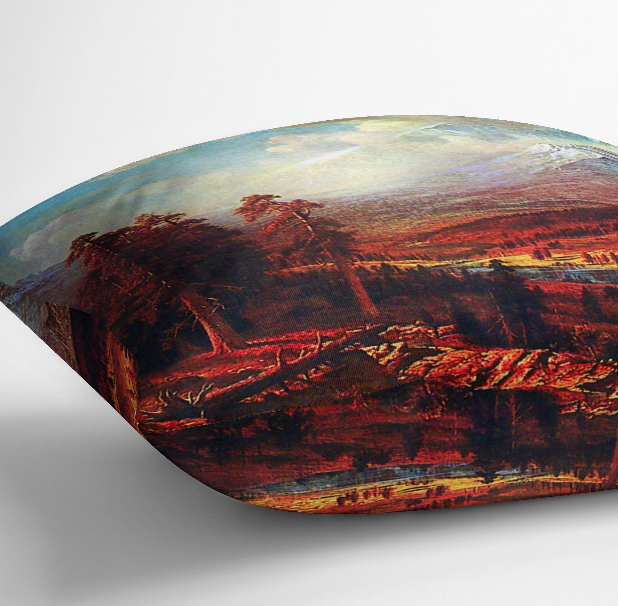 Estes Park by Bierstadt Cushion - Canvas Art Rocks - 3