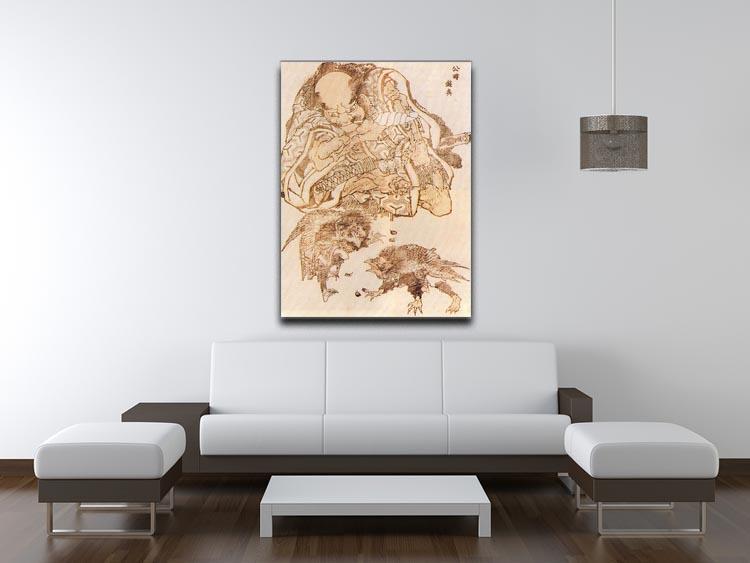 Exodus by Hokusai Canvas Print or Poster - Canvas Art Rocks - 4