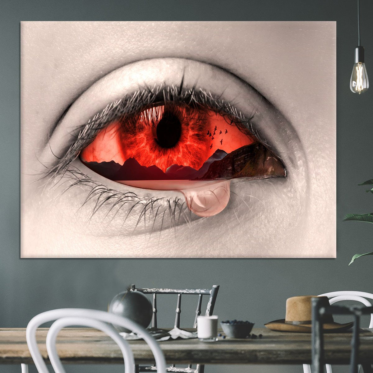 Eye Of Nature Canvas Print or Poster