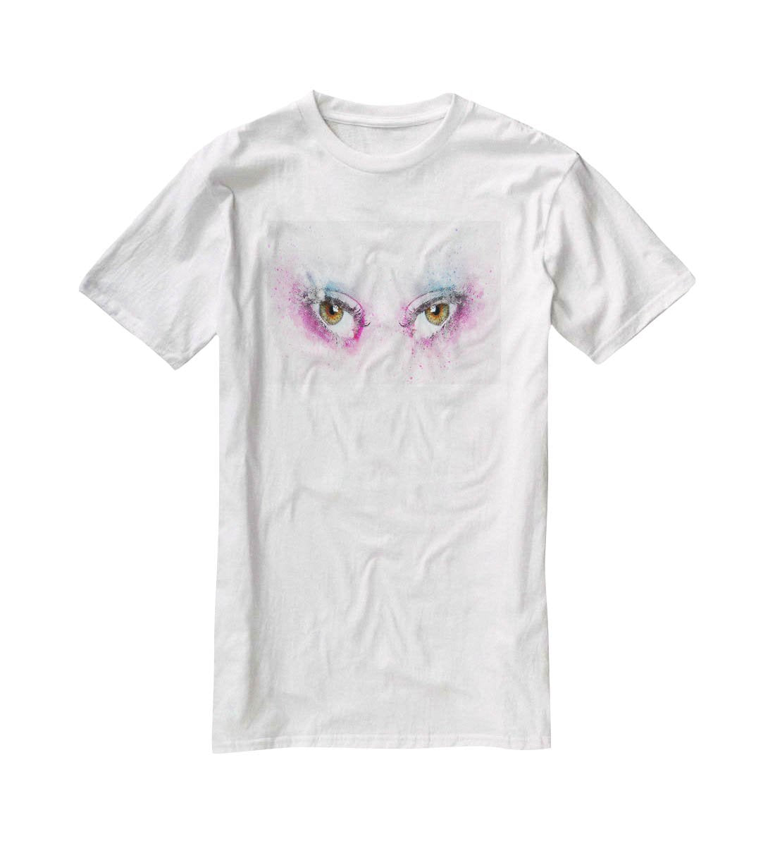 Eye Painting T-Shirt - Canvas Art Rocks - 5