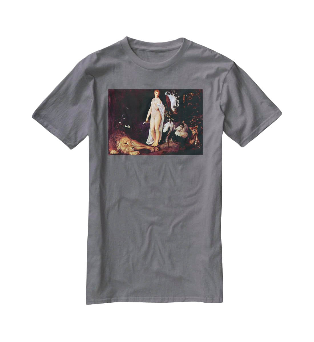 Fable by Klimt T-Shirt - Canvas Art Rocks - 3