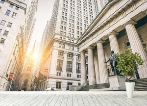 Facade of the Federal Hall Wall Mural Wallpaper - Canvas Art Rocks - 4