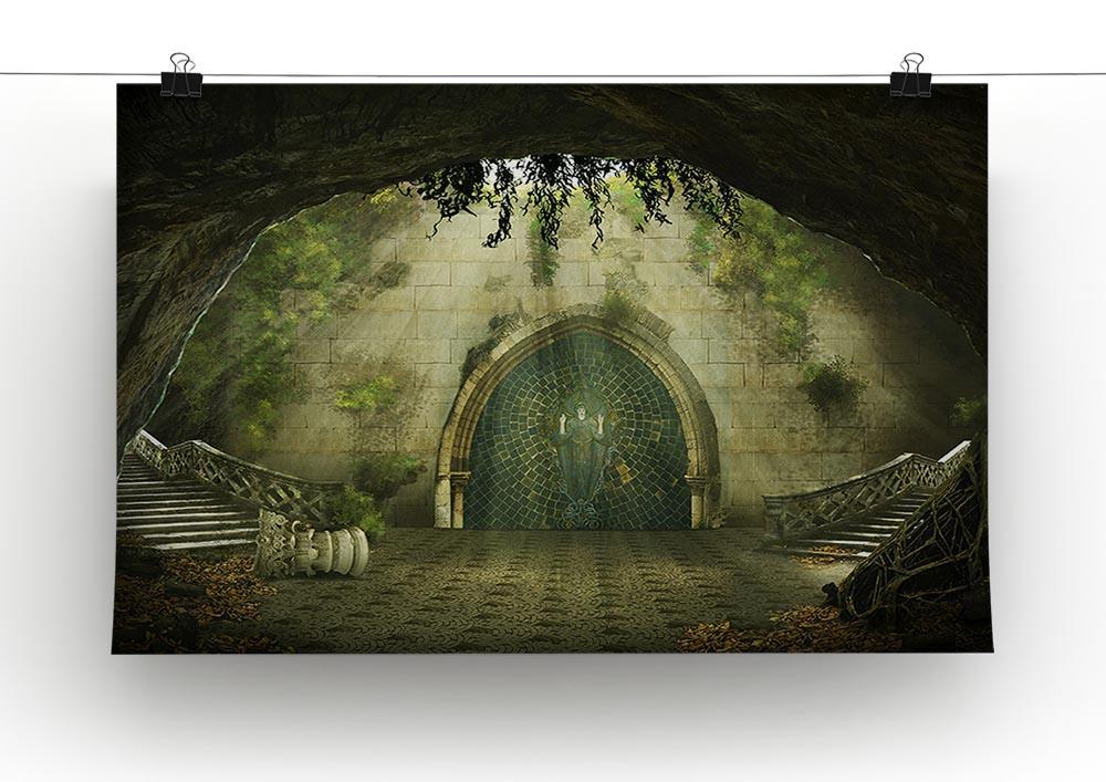 Fantasy cave Canvas Print or Poster - Canvas Art Rocks - 2