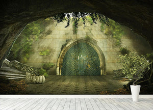 Fantasy cave Wall Mural Wallpaper - Canvas Art Rocks - 4