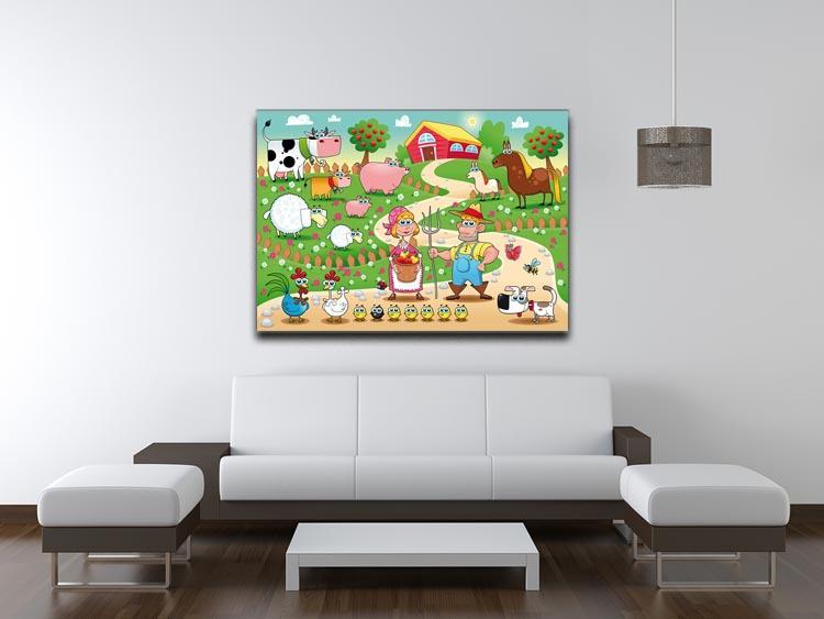 Farm Family Canvas Print or Poster - Canvas Art Rocks - 4
