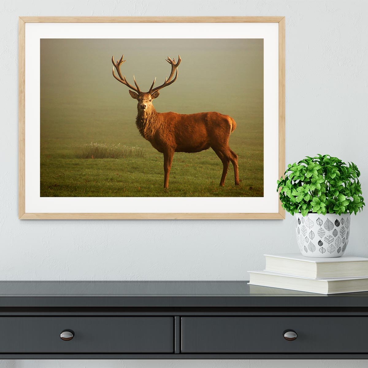 Fawn Framed Print - Canvas Art Rocks - 3