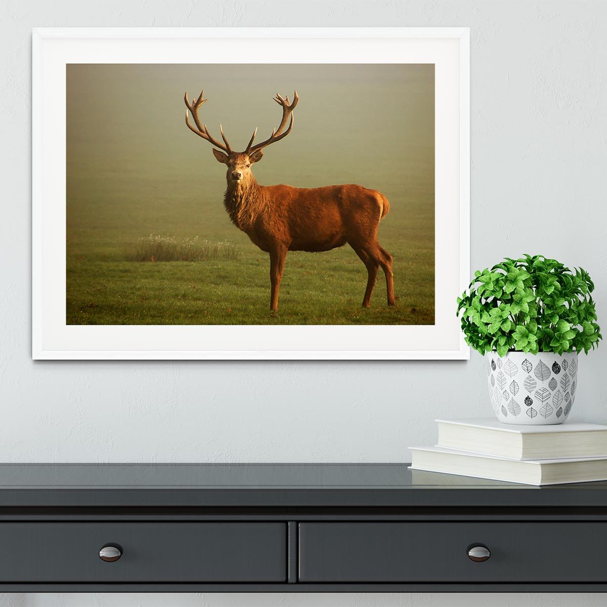 Fawn Framed Print - Canvas Art Rocks - 5