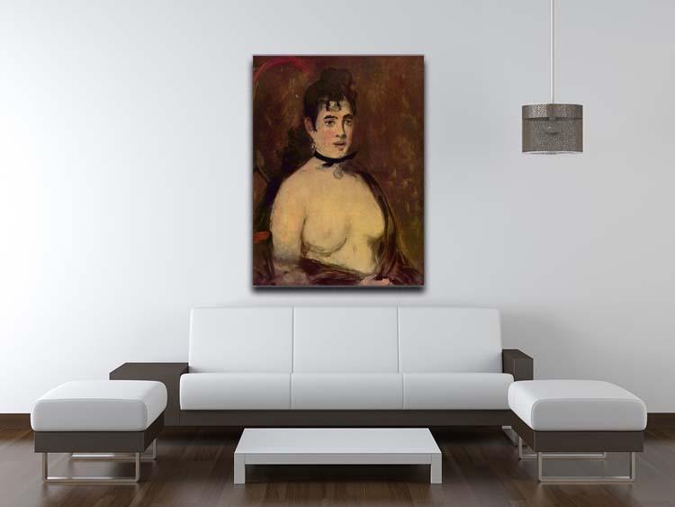 Female act by Manet Canvas Print or Poster - Canvas Art Rocks - 4