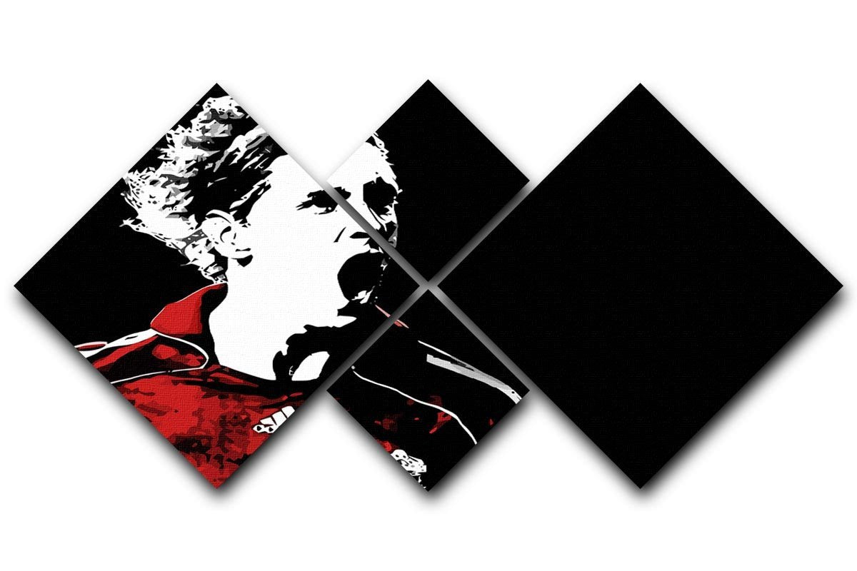 Fernando Torres 4 Square Multi Panel Canvas  - Canvas Art Rocks - 1