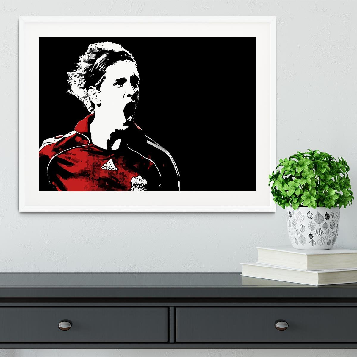 Fernando Torres Framed Print - Canvas Art Rocks - 5