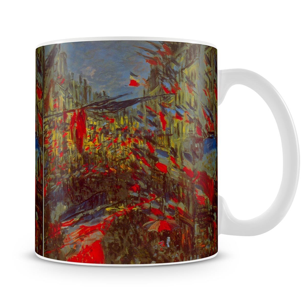 Festivities by Monet Mug - Canvas Art Rocks - 4