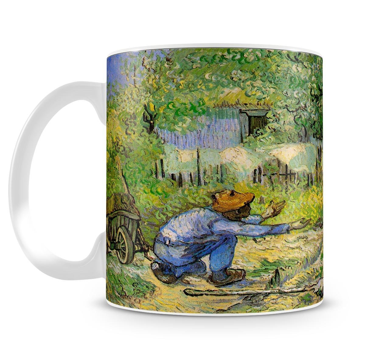 First Steps by Van Gogh Mug - Canvas Art Rocks - 4